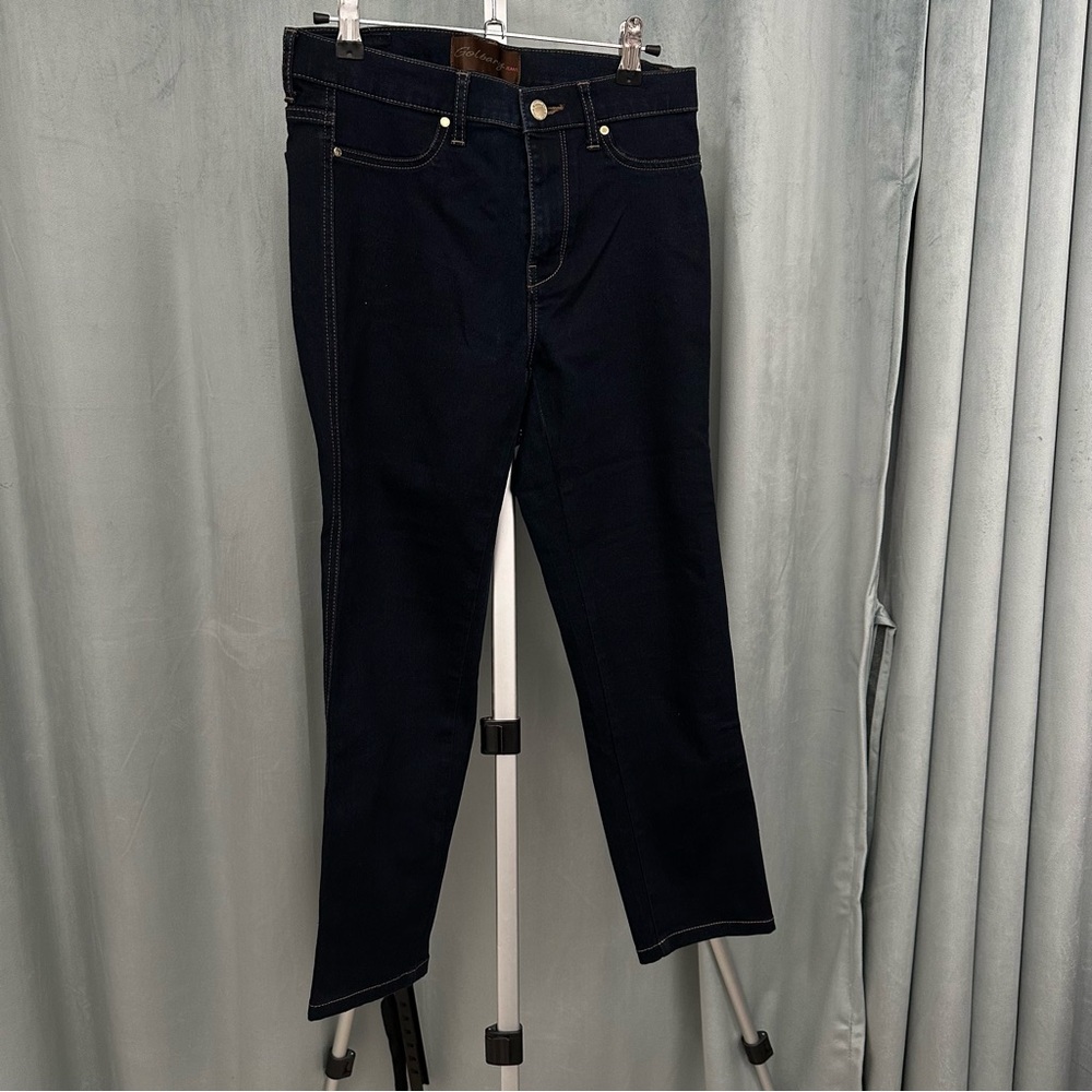Golbary Deep Blue Low Rise Jeans Size 38 Brand New